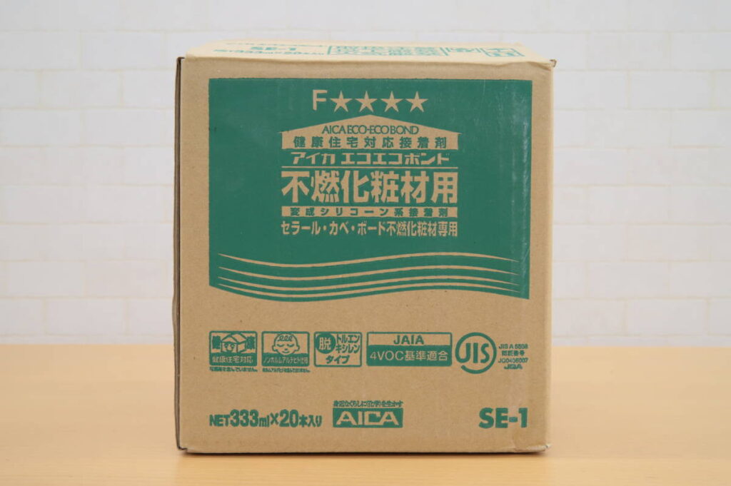 アイカ 不燃化粧材用 接着剤 エコエコボンド セラール/壁/ボード不燃化粧材専用 SE-1 (2019年3月買取)